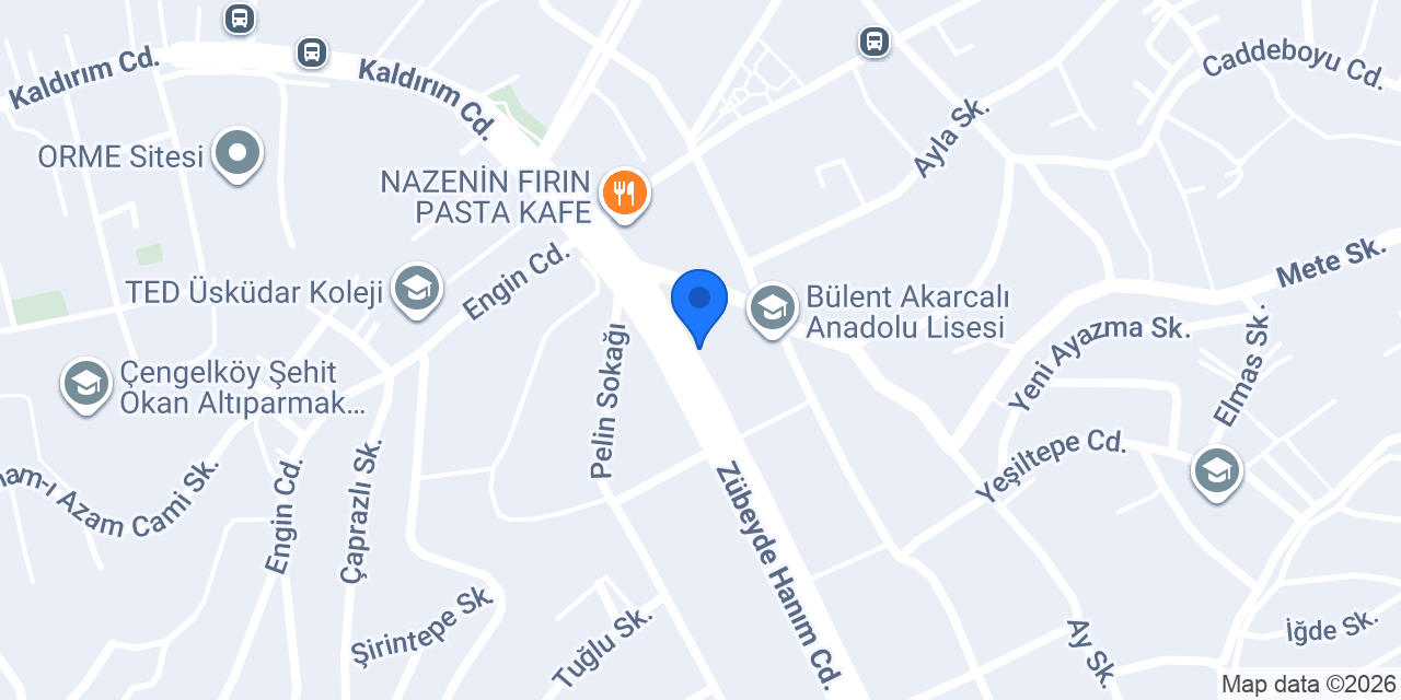 Kandilli Veteriner Kliniği konumu