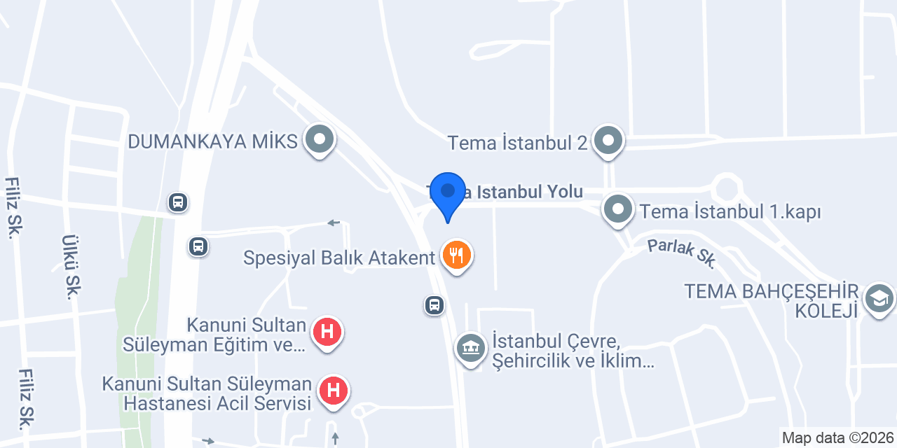 Focaccia Halkalı Tema konumu