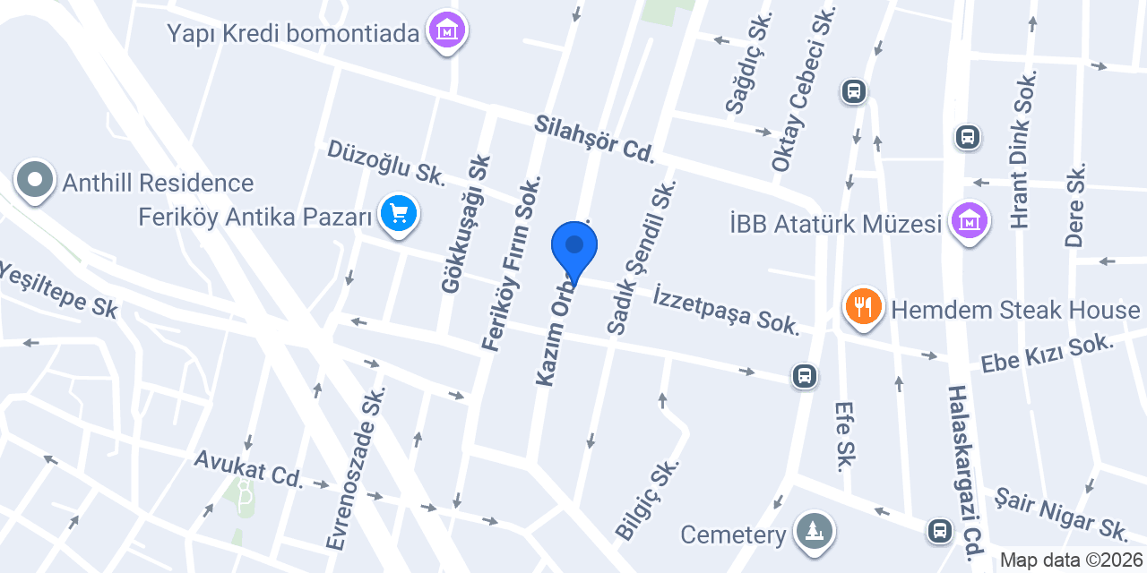 Uğur Pastanesi konumu
