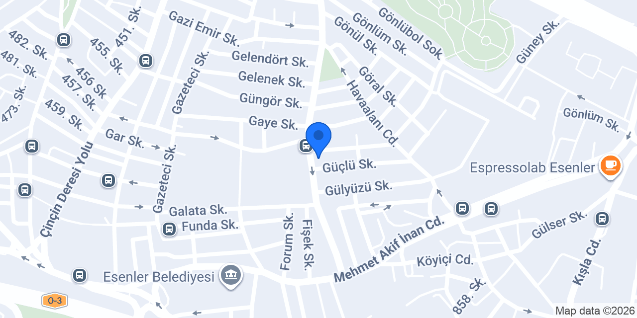BAKAR ECZANESİ konumu