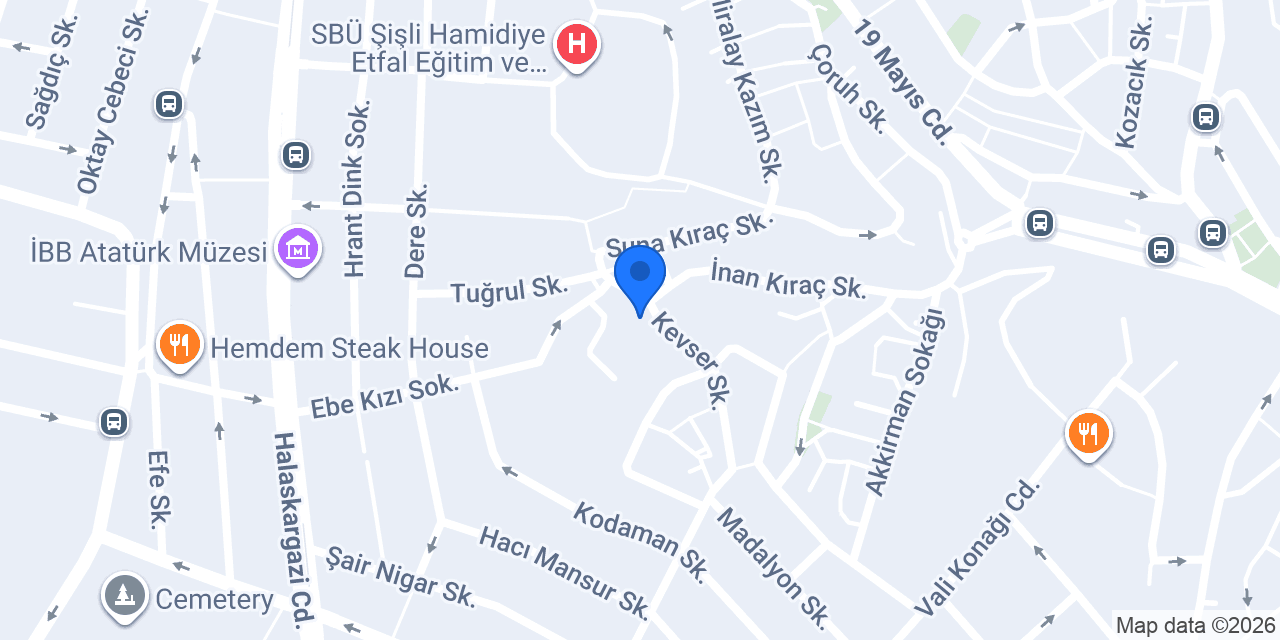 Kuaför Ahmet Özşahin konumu