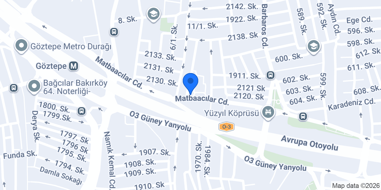 Ekspres Büfe Bağcılar konumu