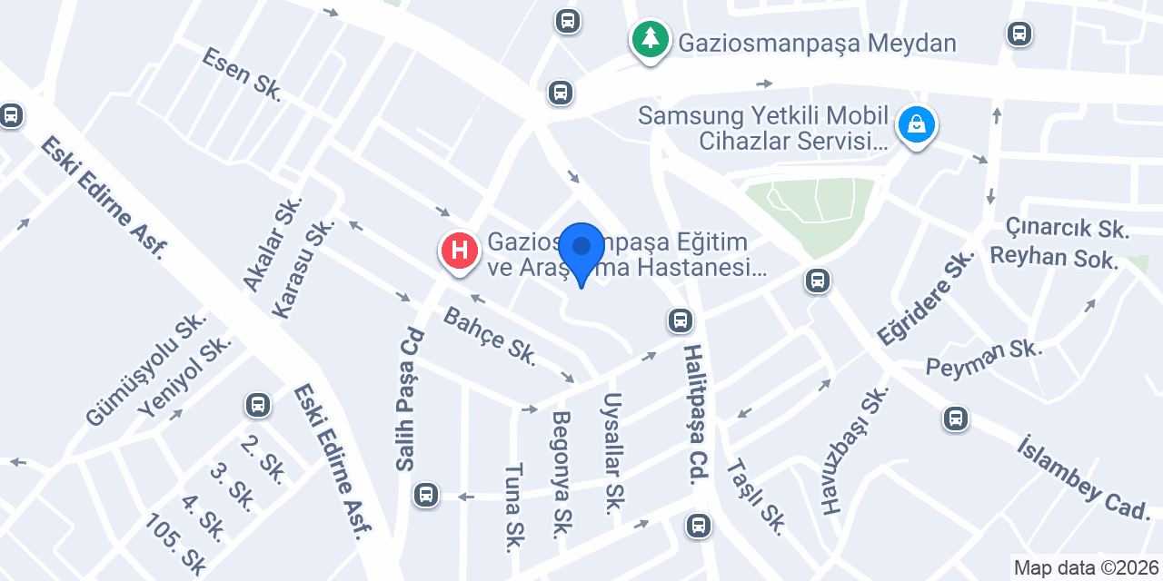 Akmanoğlu Hukuk Bürosu konumu