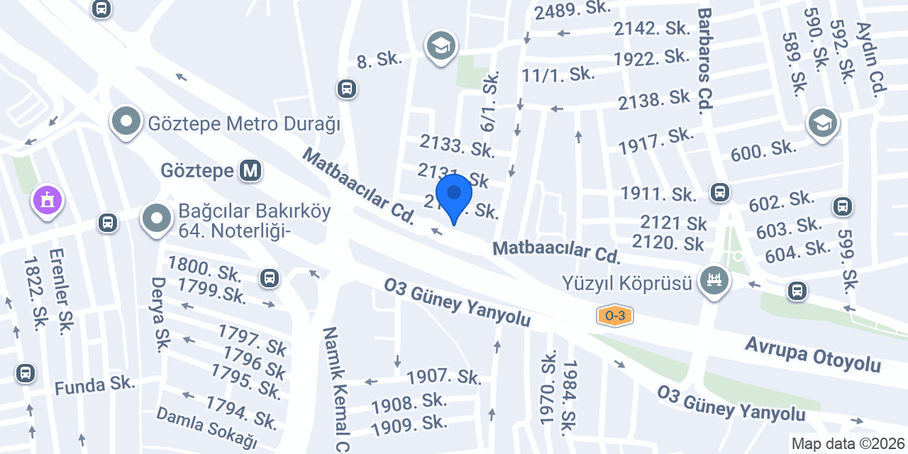 SARIYER BÖREKÇİSİ MATBACILAR konumu
