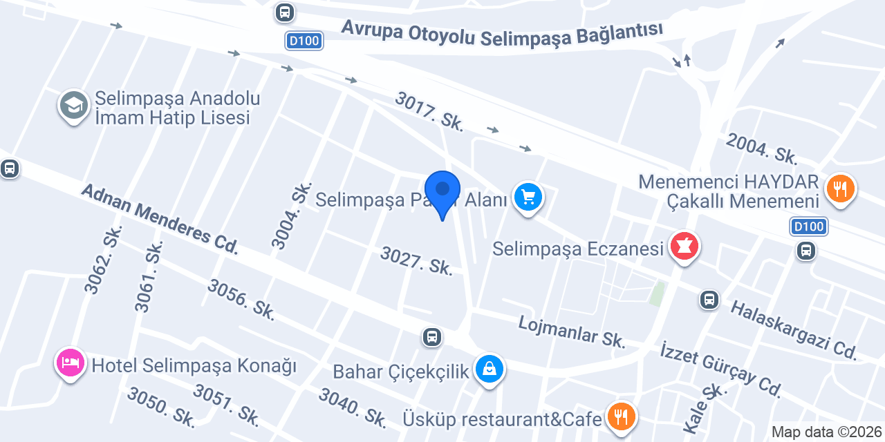 Şanslı Eczanesi konumu