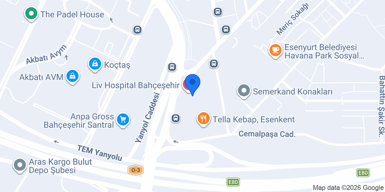 Doçent Doktor Ebru Esen konumu
