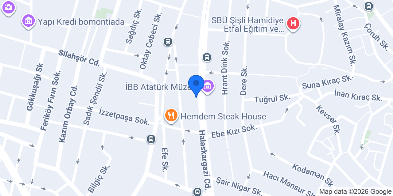 Med. Dentist Dt. Aydın Gençsoy konumu