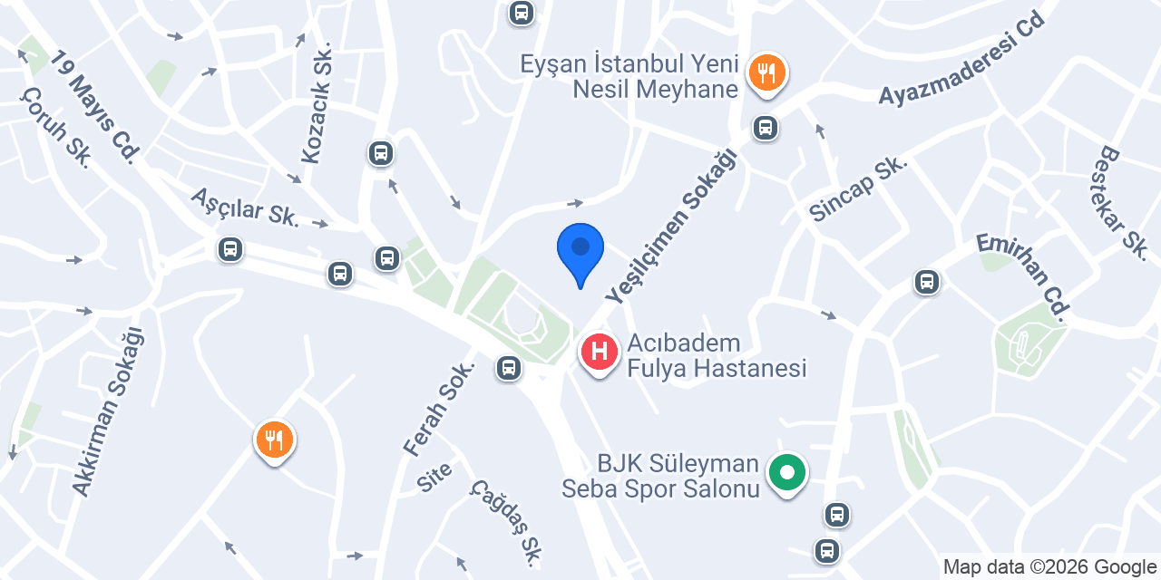 Op. Dr. Fatih Kırar konumu