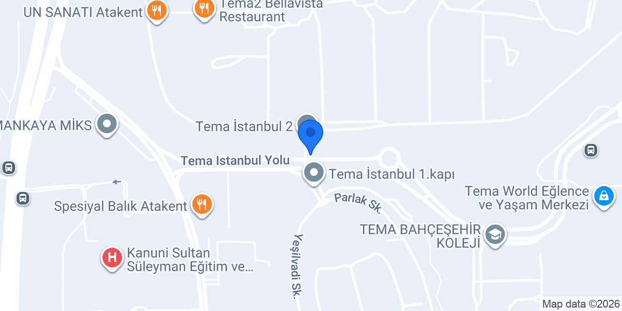 DUSAKS Duşakabin – İstanbul konumu