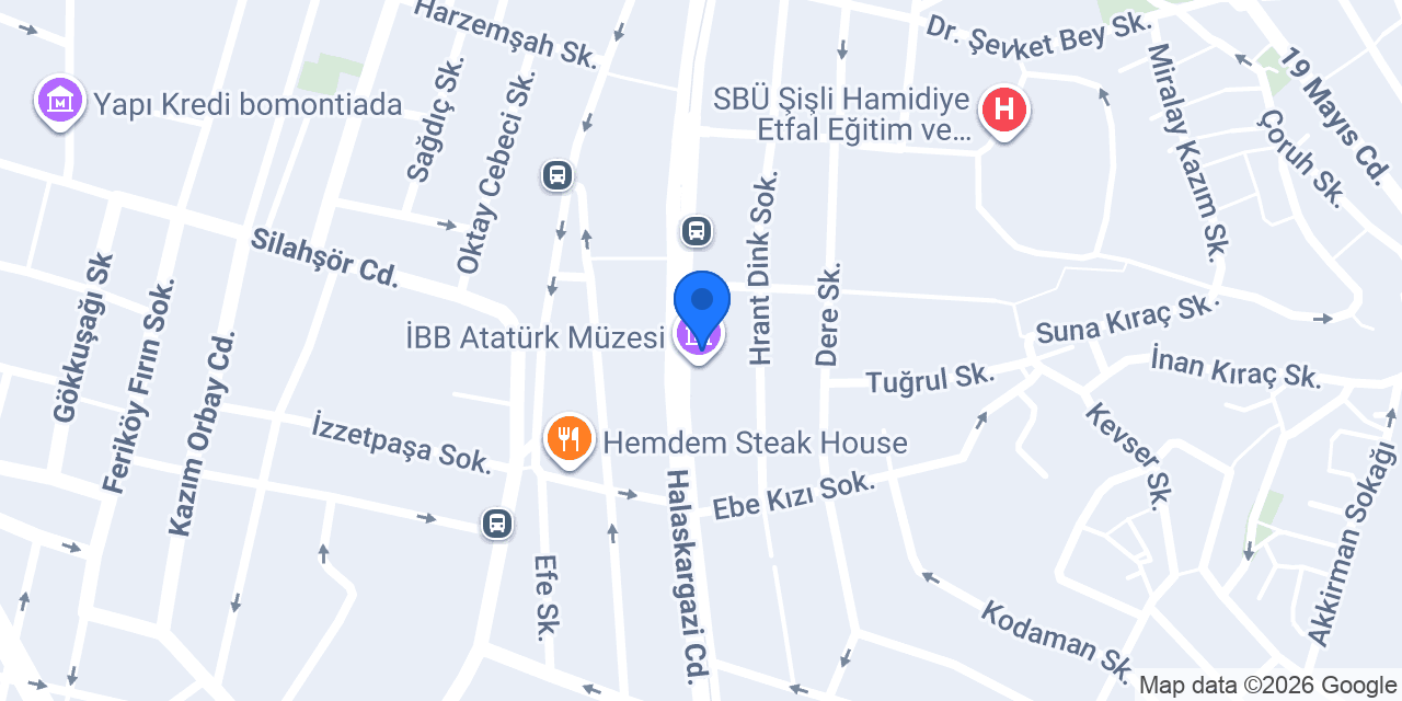Pazarbaşı Hukuk Bürosu konumu