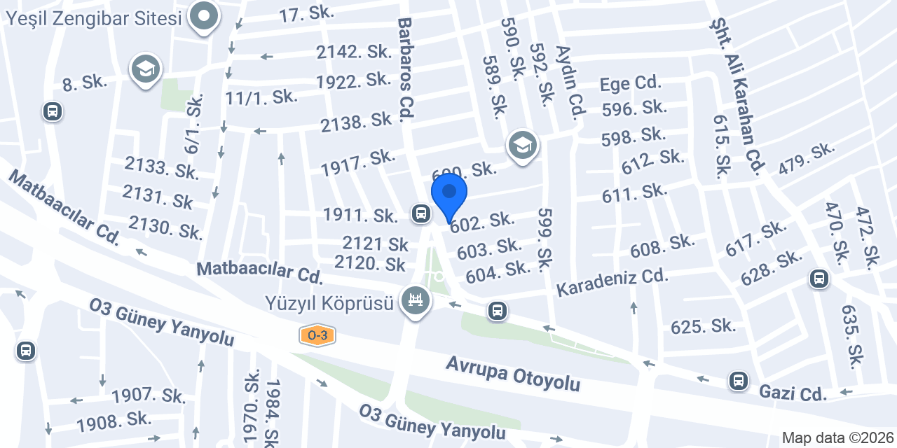 Alev Odun Ekmeği konumu