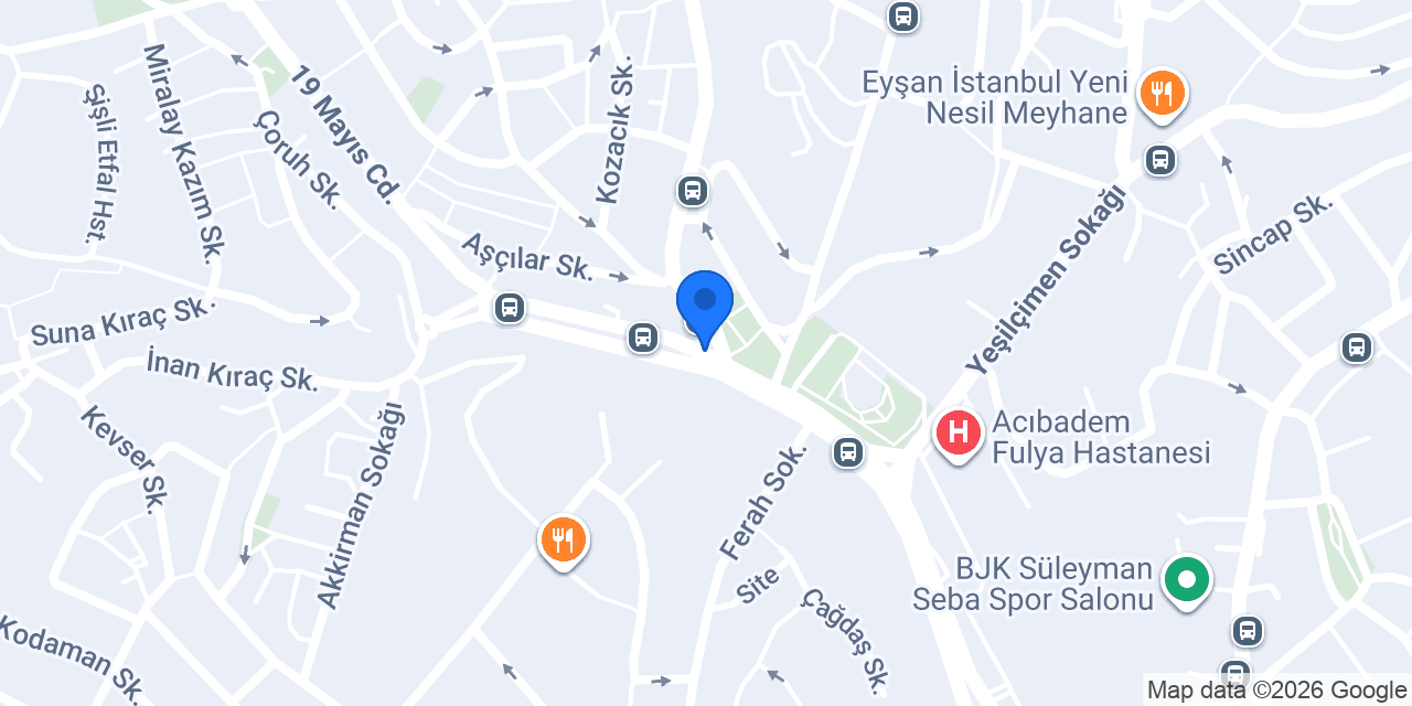 Fulya Yaşam Eczanesi konumu