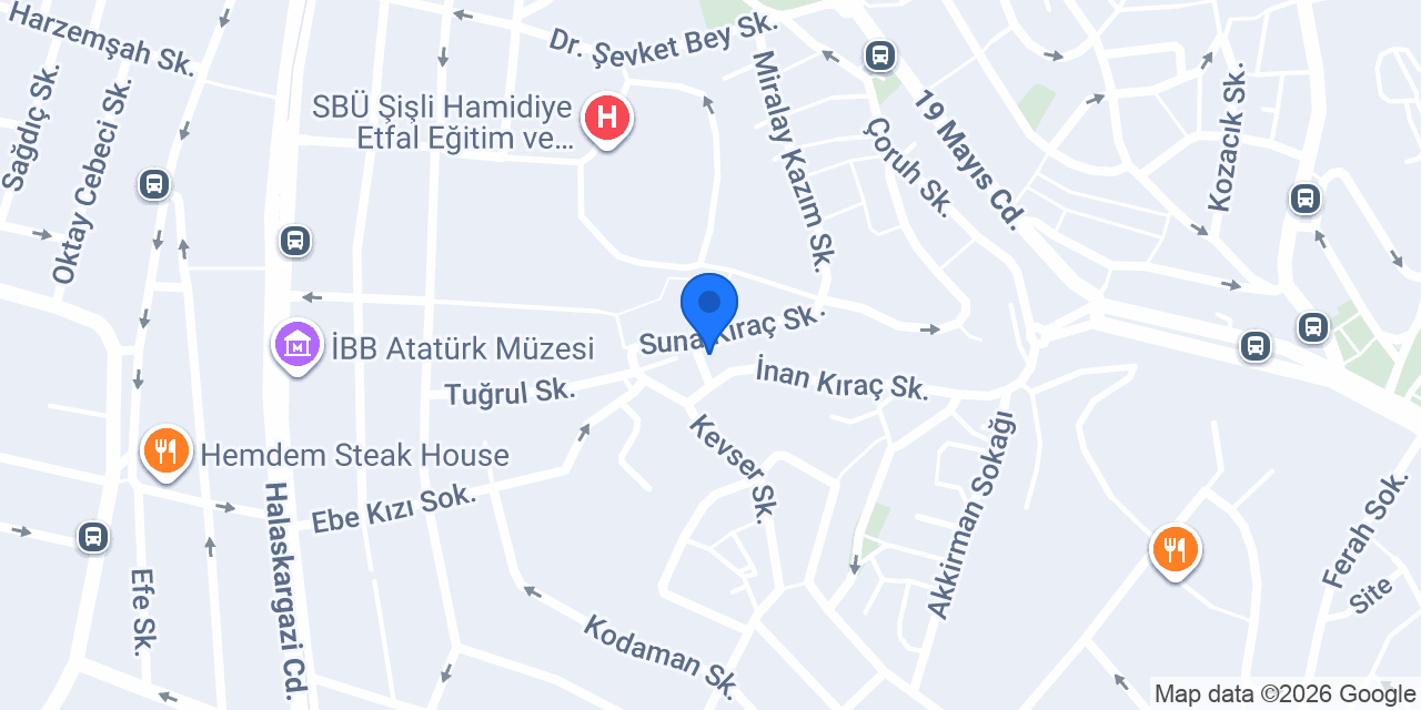 Mr Beyaz Hotel konumu