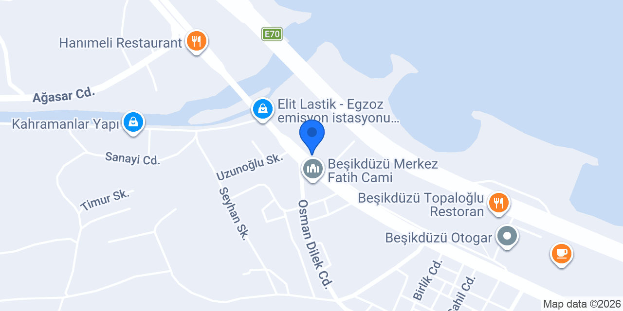PETLAS-Efemir Oto konumu