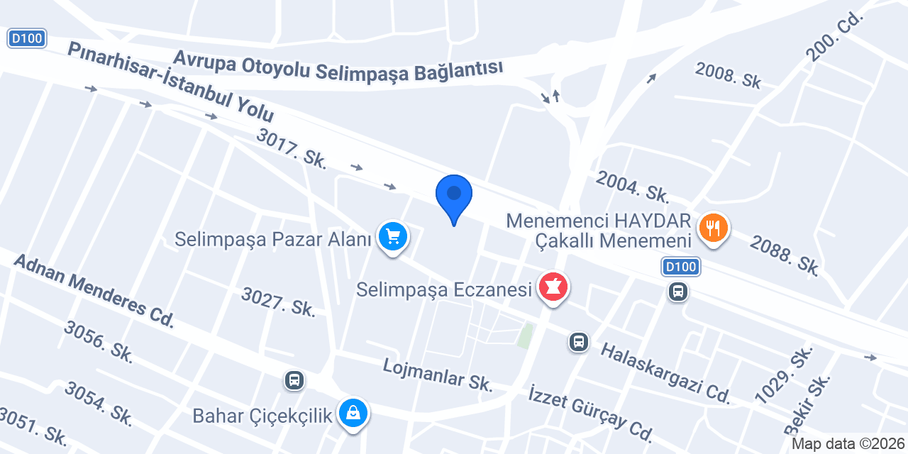 ÖZPOLAT AVM konumu