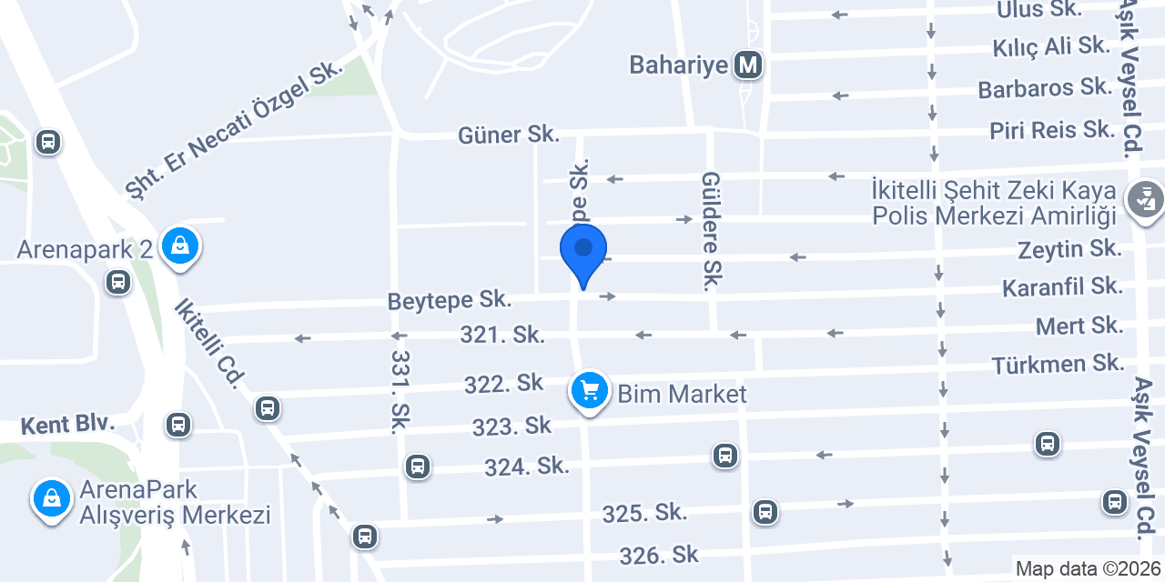 H&B HAYRO Büfe konumu