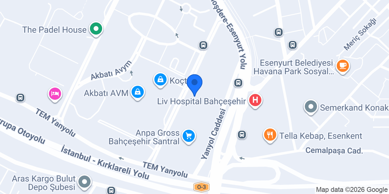Nidya Hotel Esenyurt konumu
