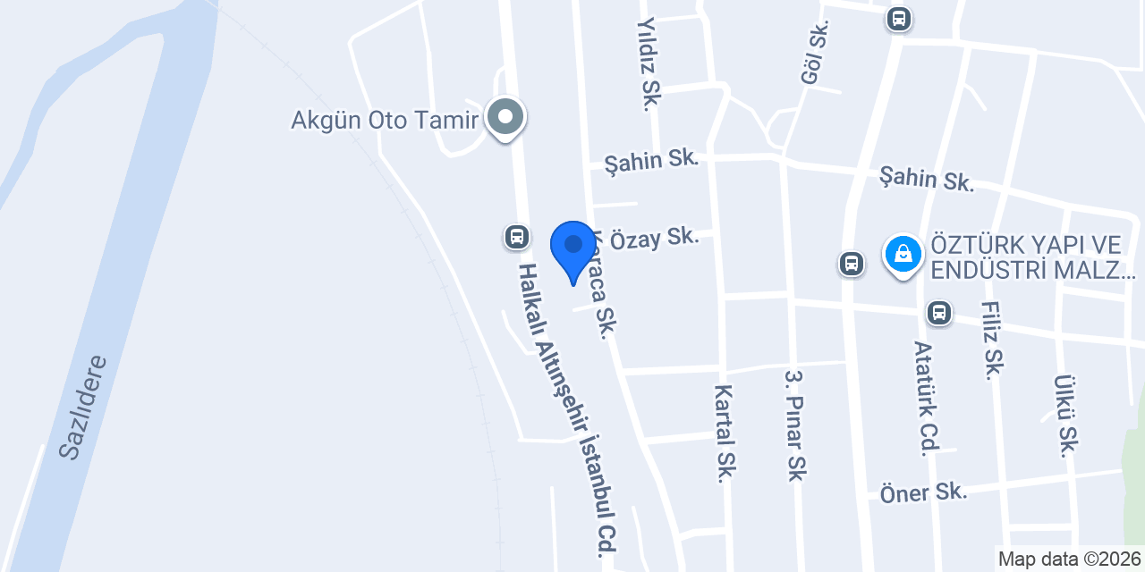 Gökkuşağı Mobilya konumu