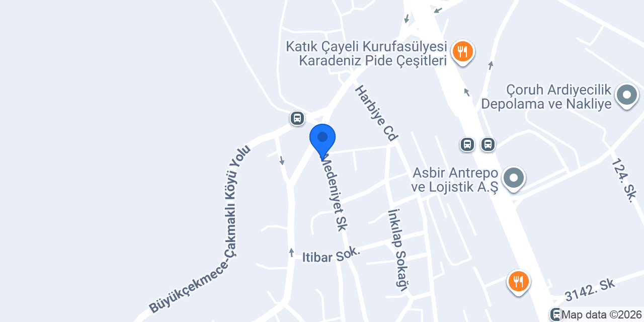 Aras Kargo Çakmaklı Şubesi konumu