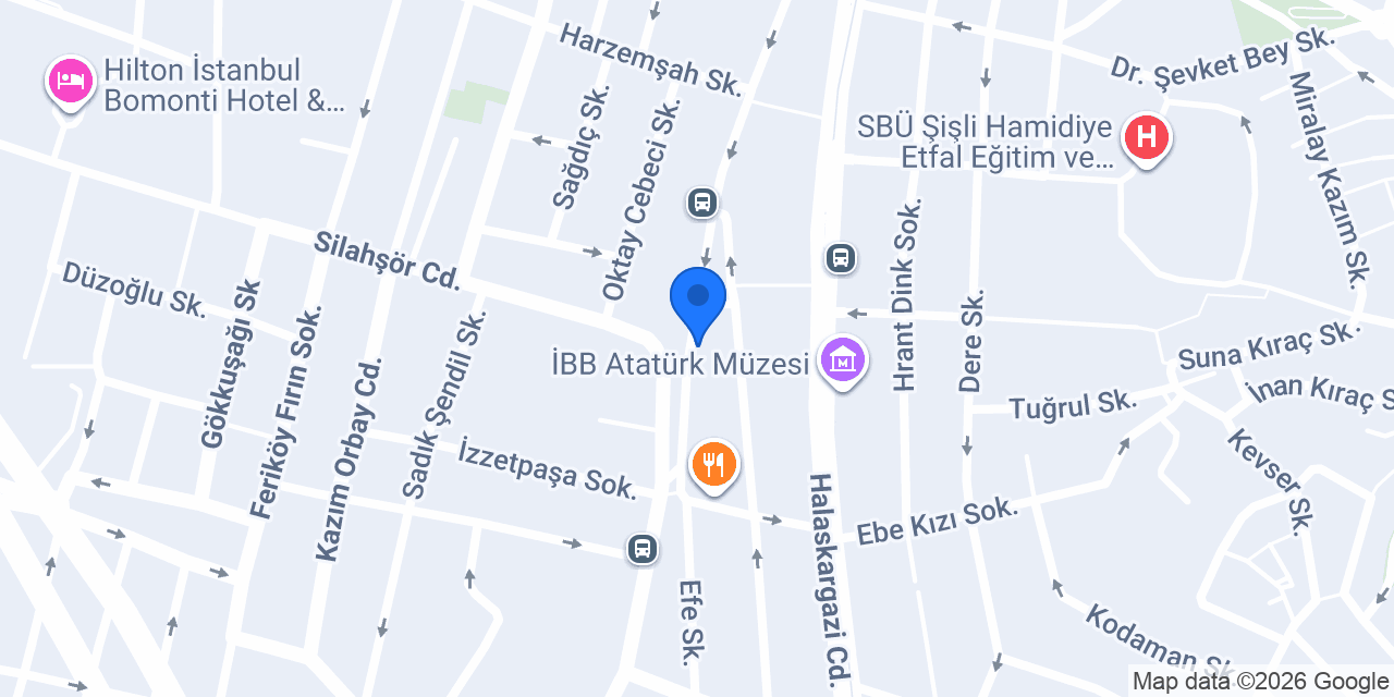 ÖZEL ŞİŞLİ SAĞLIK KABİNİ konumu