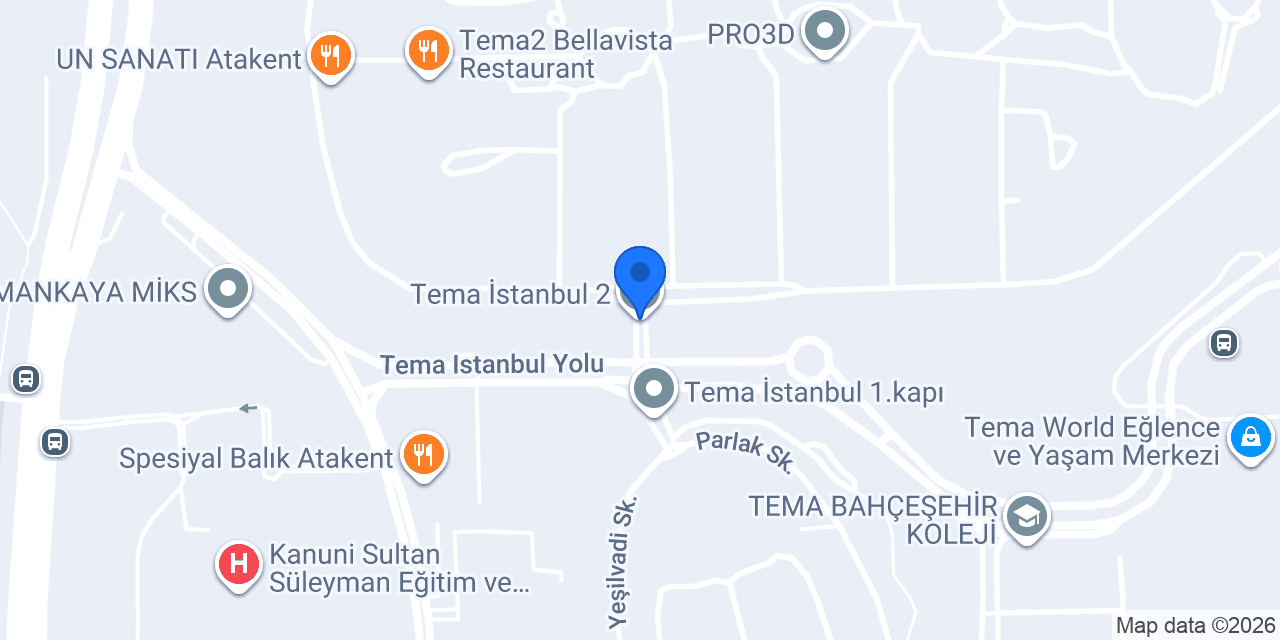 Tema İstanbul 2 konumu