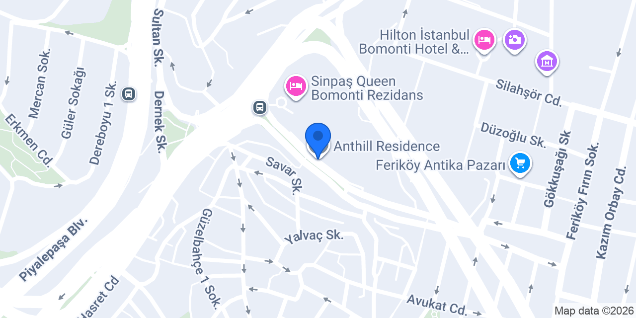 Bundle Kitchen Bomonti konumu