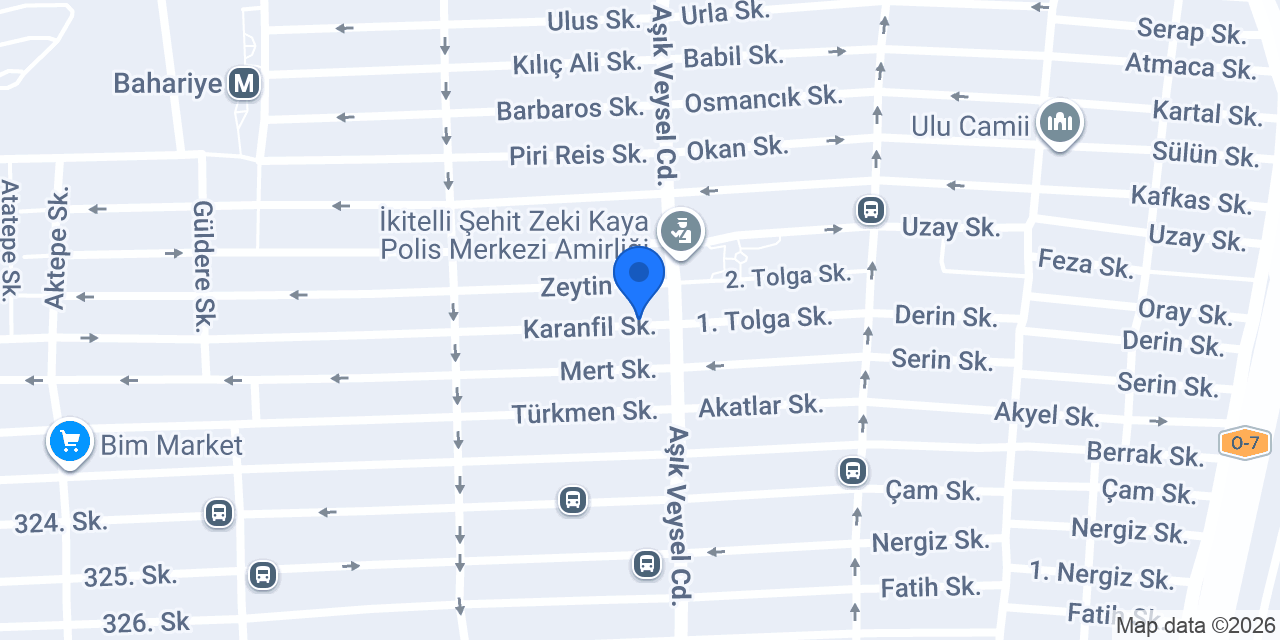 Ceren Sağlık Kabini konumu