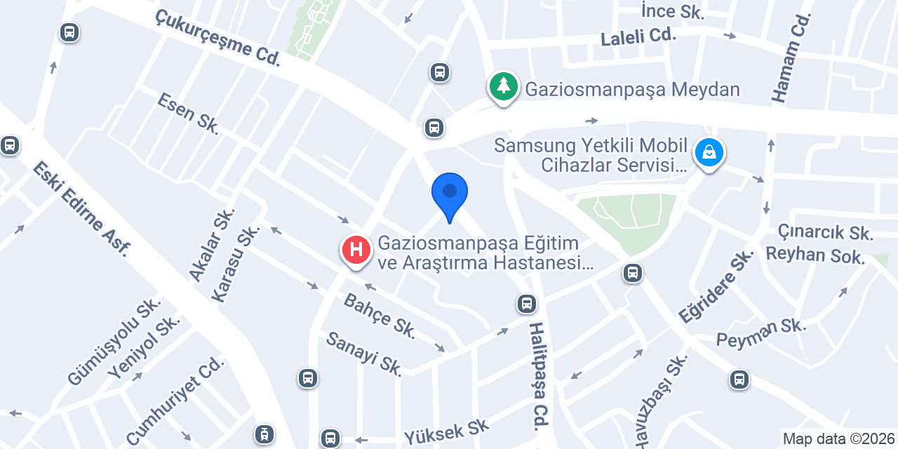 Bilir Hukuk Bürosu konumu