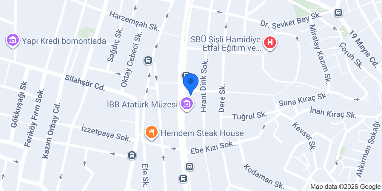 Istanbul Luxury Suit Otel konumu