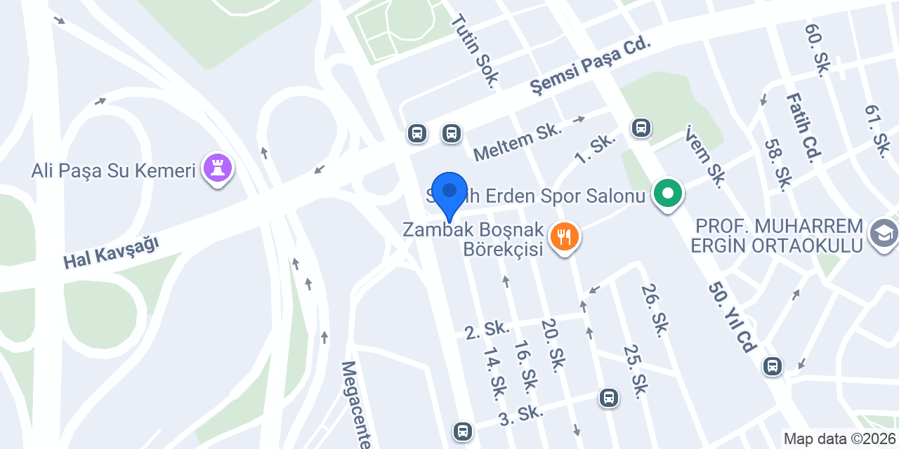 Adres Bilgisi konumu