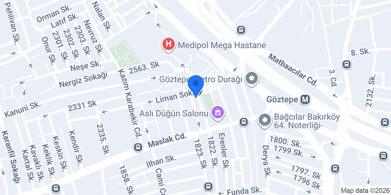 Armağan Optik konumu