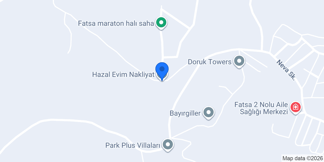 Hazal Evim Nakliyat konumu
