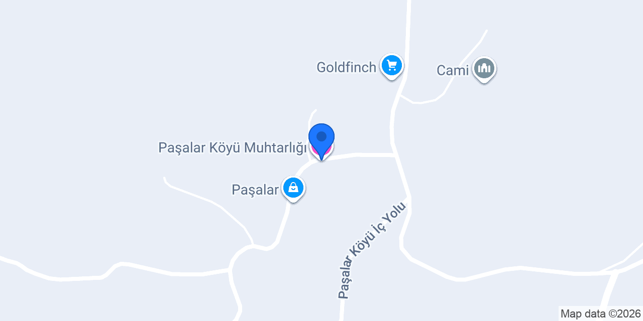 Paşalar Köyü Muhtarlığı konumu