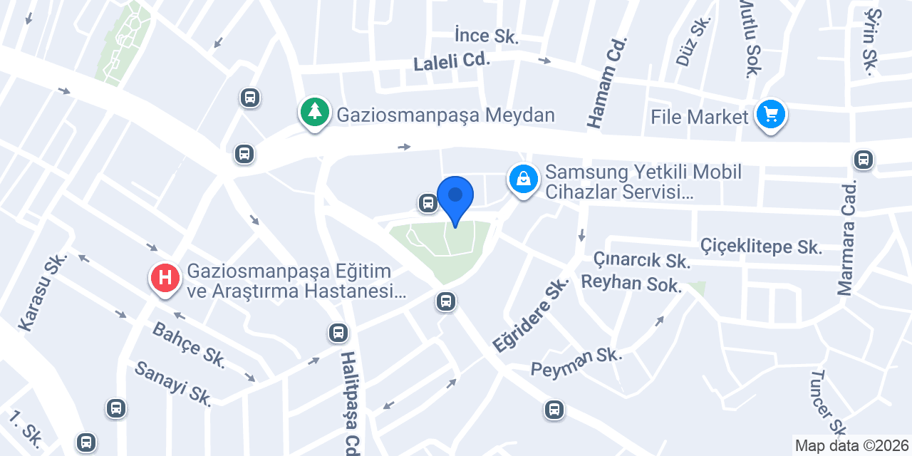 Saklı Bahçe Lounge konumu
