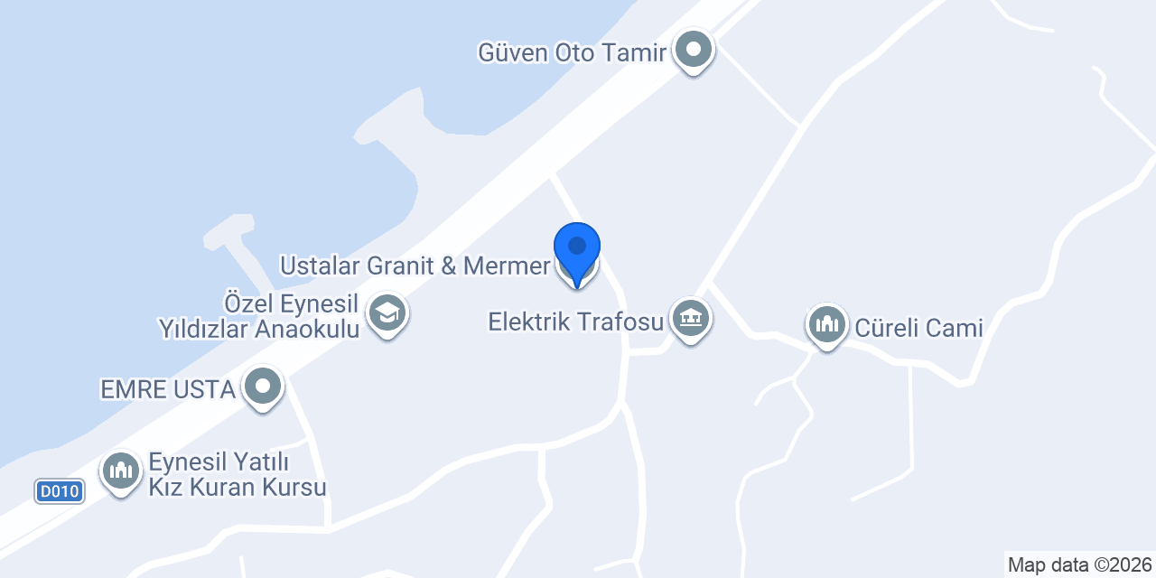 Ustalar Granit & Mermer konumu