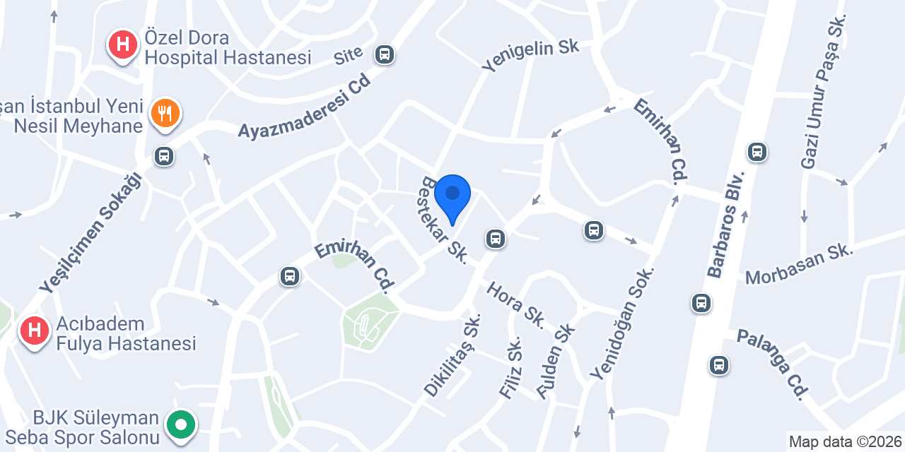 Dikilitaş Eczanesi konumu
