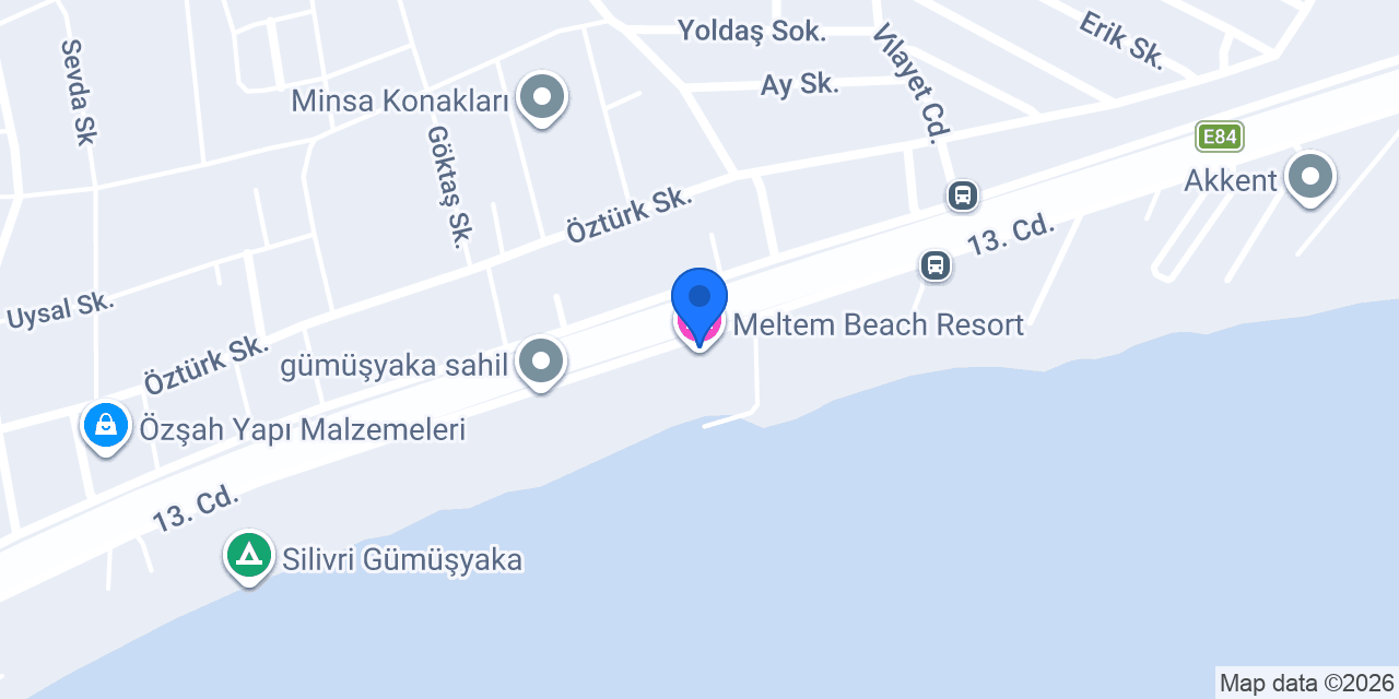 Meltem Beach Resort konumu