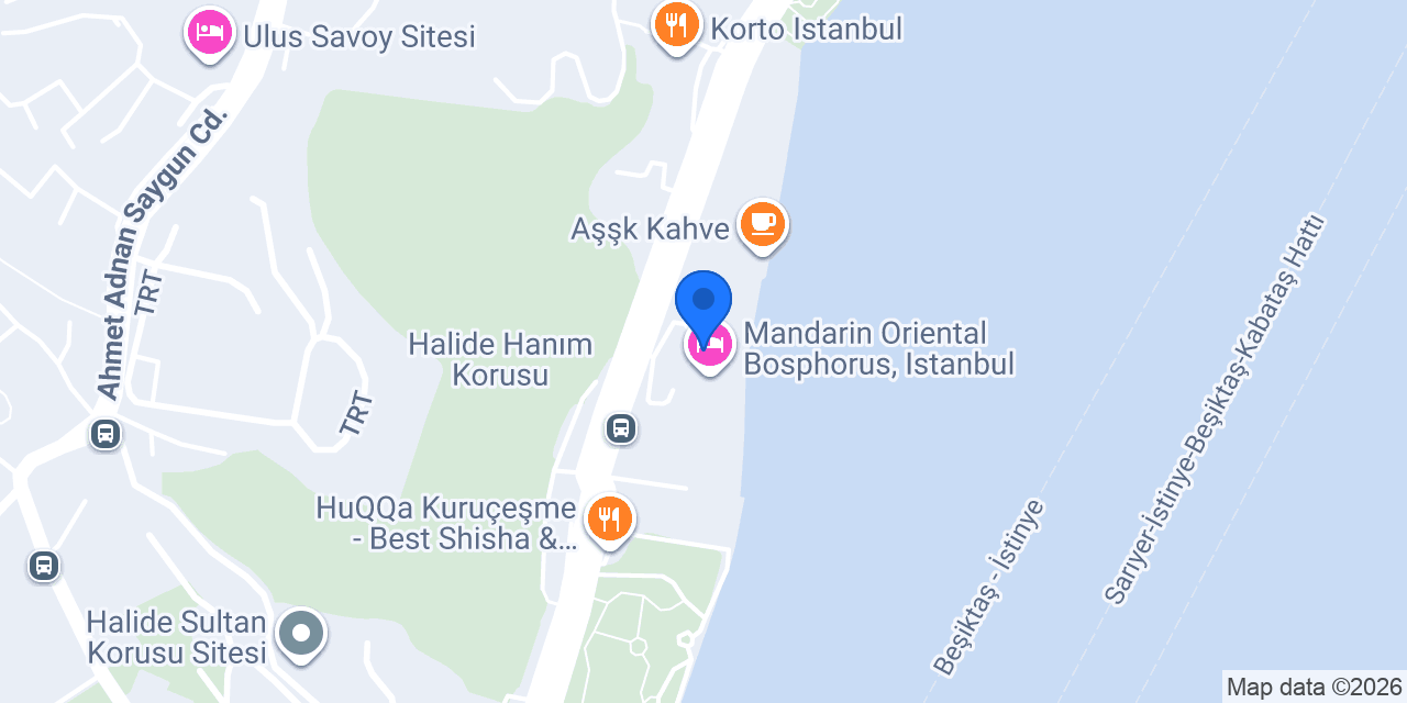 Bosphorus Lounge konumu
