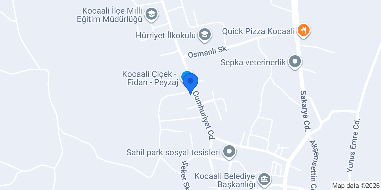 Özlü Oto Bakım SERVİSİ konumu