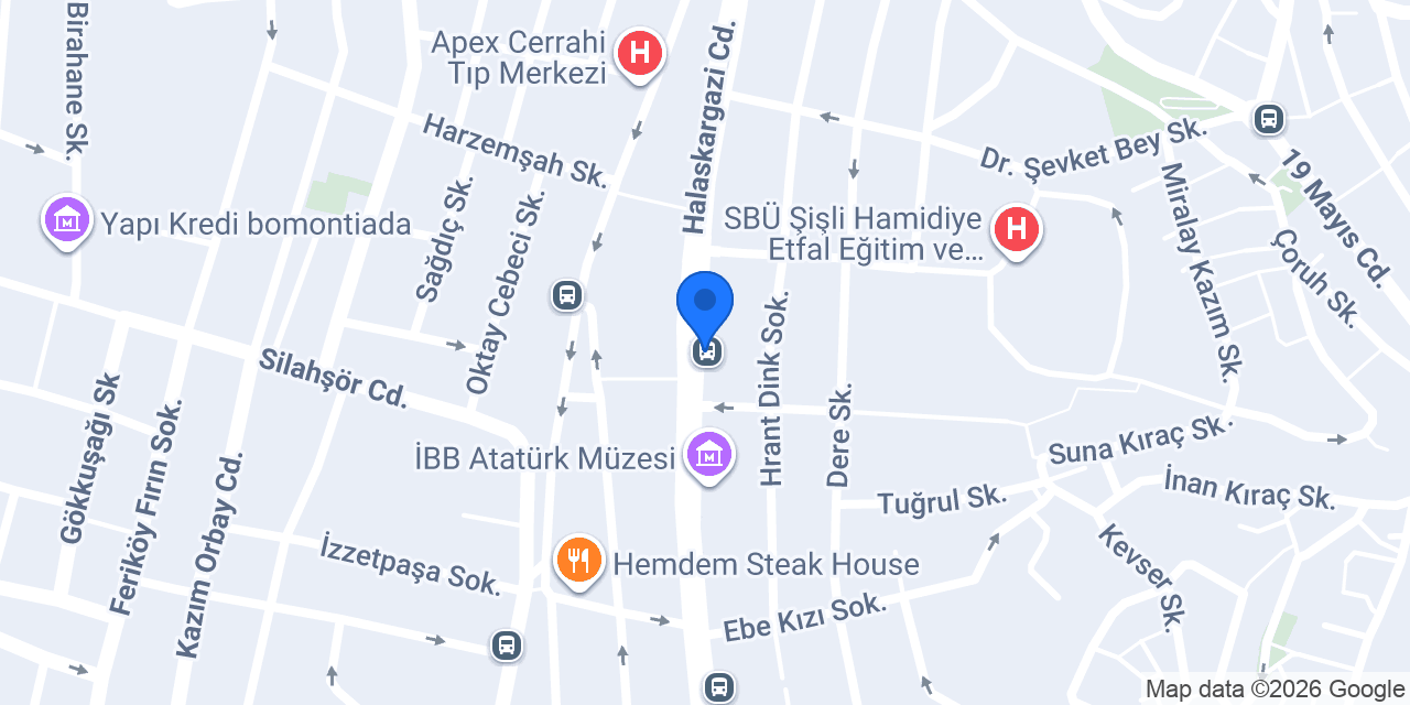 ÖKSEL ELEKTRİK şişli konumu