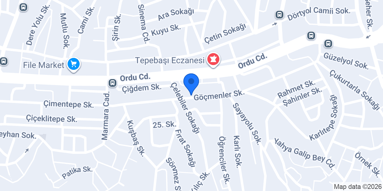 Şükrü Baba Et Pazarı konumu