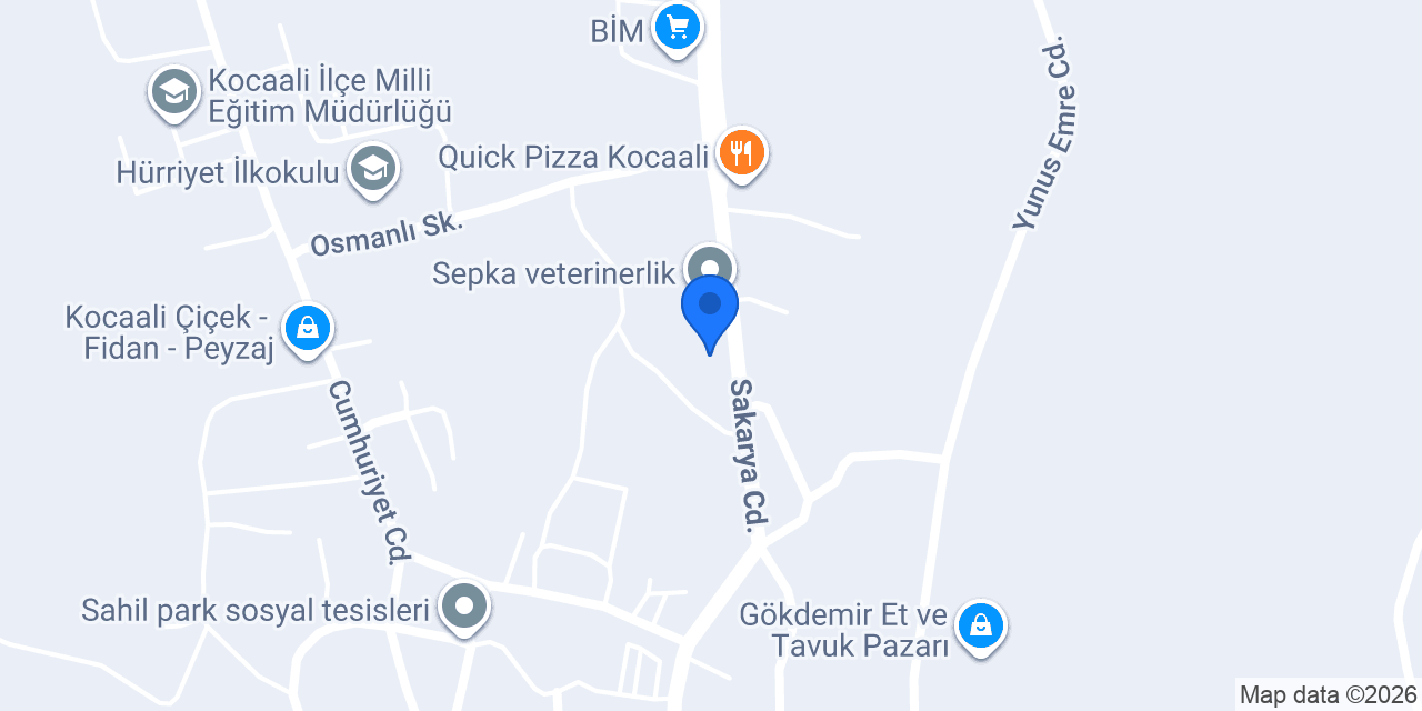 YAVUZYİĞİT ÇİÇEKÇİLİK KOCAALİ konumu