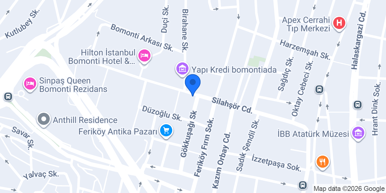 Resto Lordom Bomonti konumu