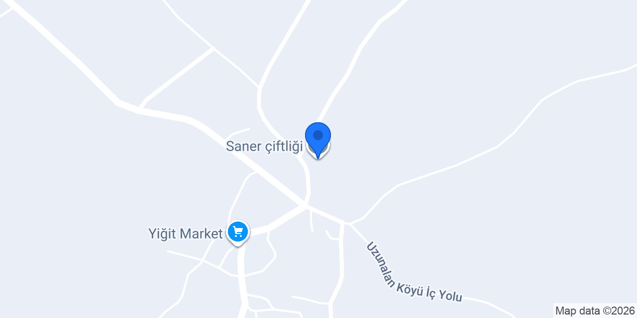 Saner çiftliği konumu
