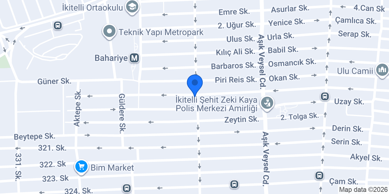 BAHAR DOĞALGAZ KOMBİ SERVİSİ & YAPI MALZ. konumu