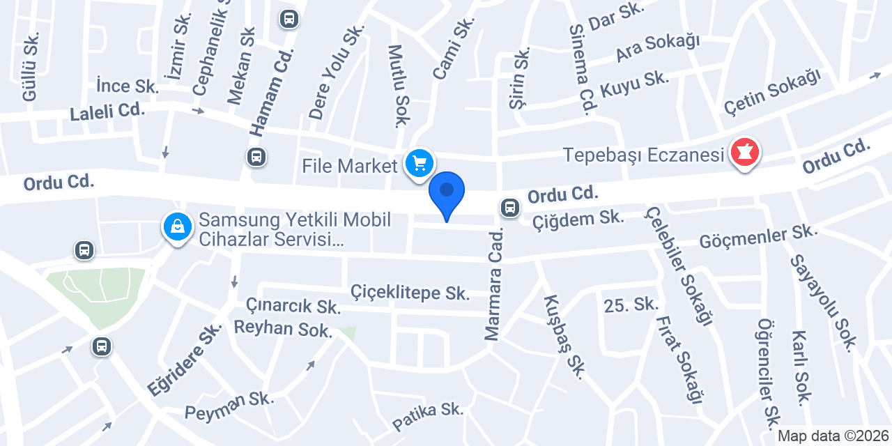 Galeri Buğra konumu