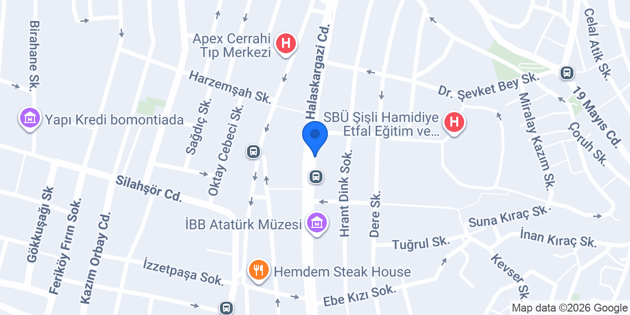 Şişli - Avukat Özgür Esen konumu