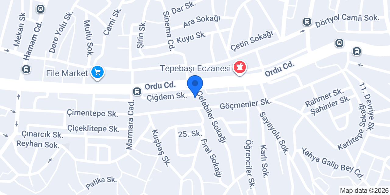 Özen Unlu Mamülleri konumu