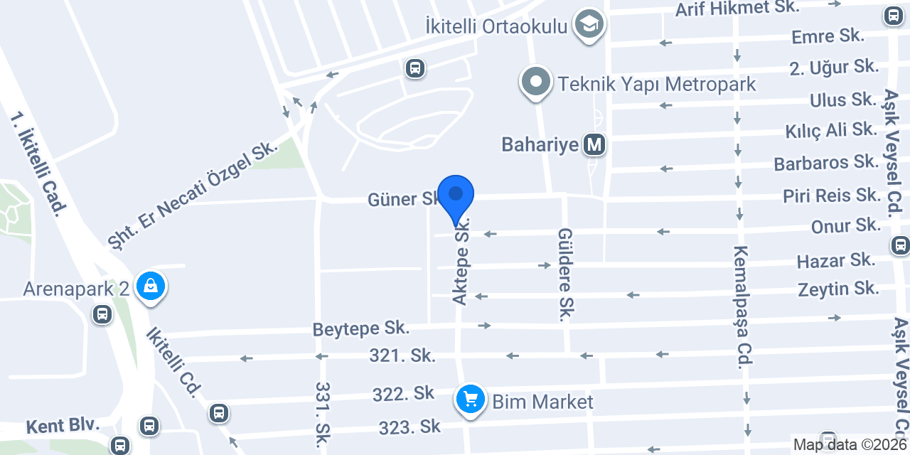 Bosphorus Mobilya konumu