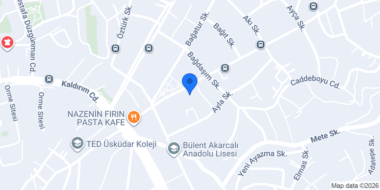 Uğrak Pastanesi konumu